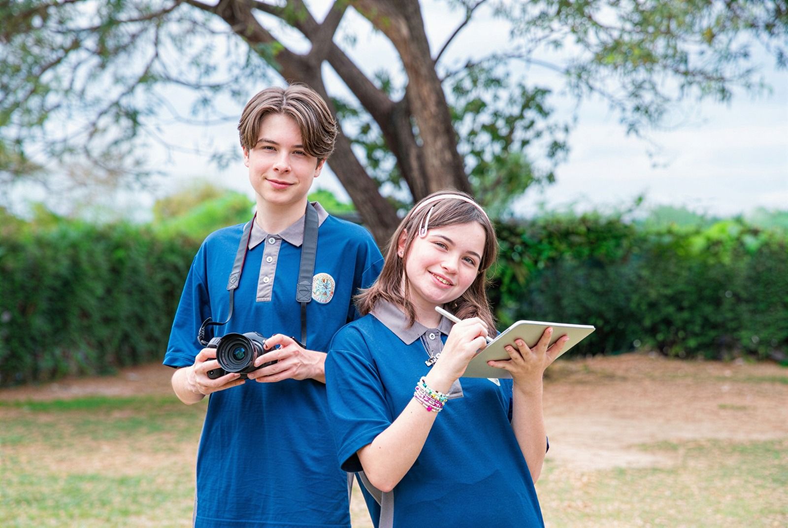 Students at BCIS Chiang Mai international school engaged in hands-on learning