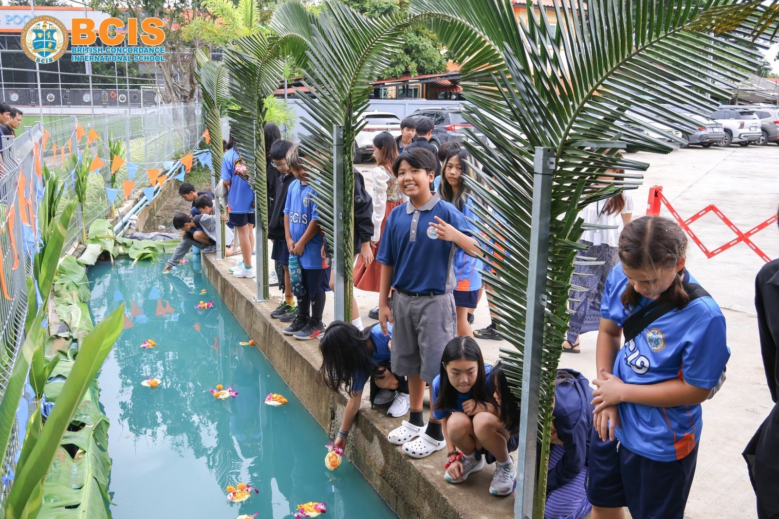 BCIS students participating in community activities