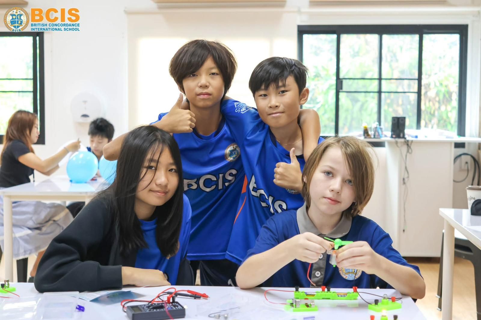 Secondary School students learning at BCIS Chiang Mai